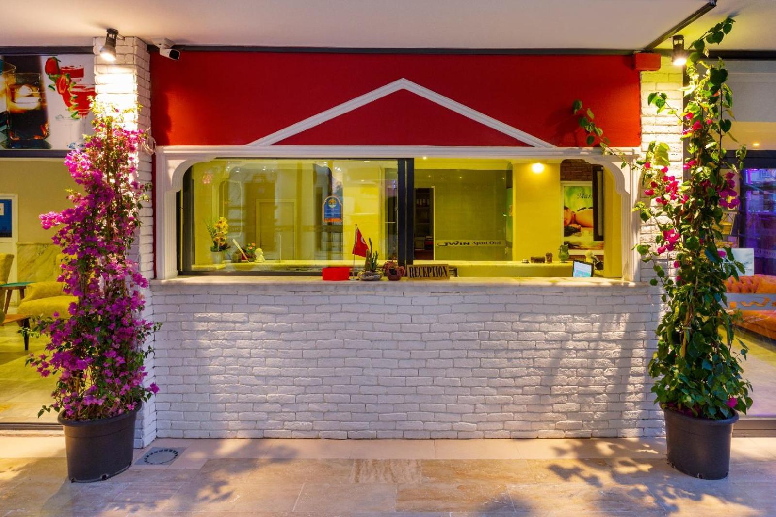 Twin Apart Hotel Alanya Exterior foto