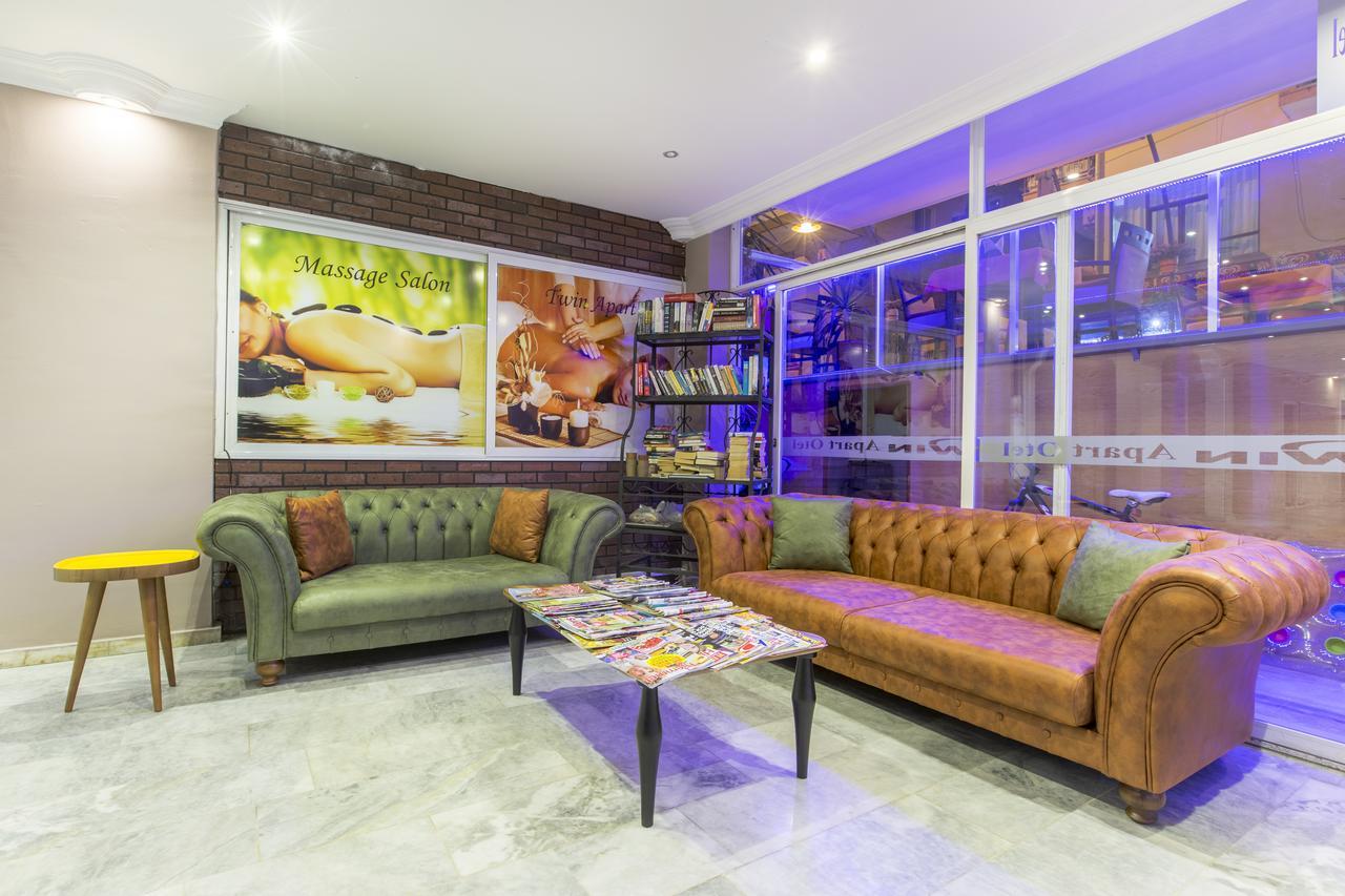 Twin Apart Hotel Alanya Exterior foto