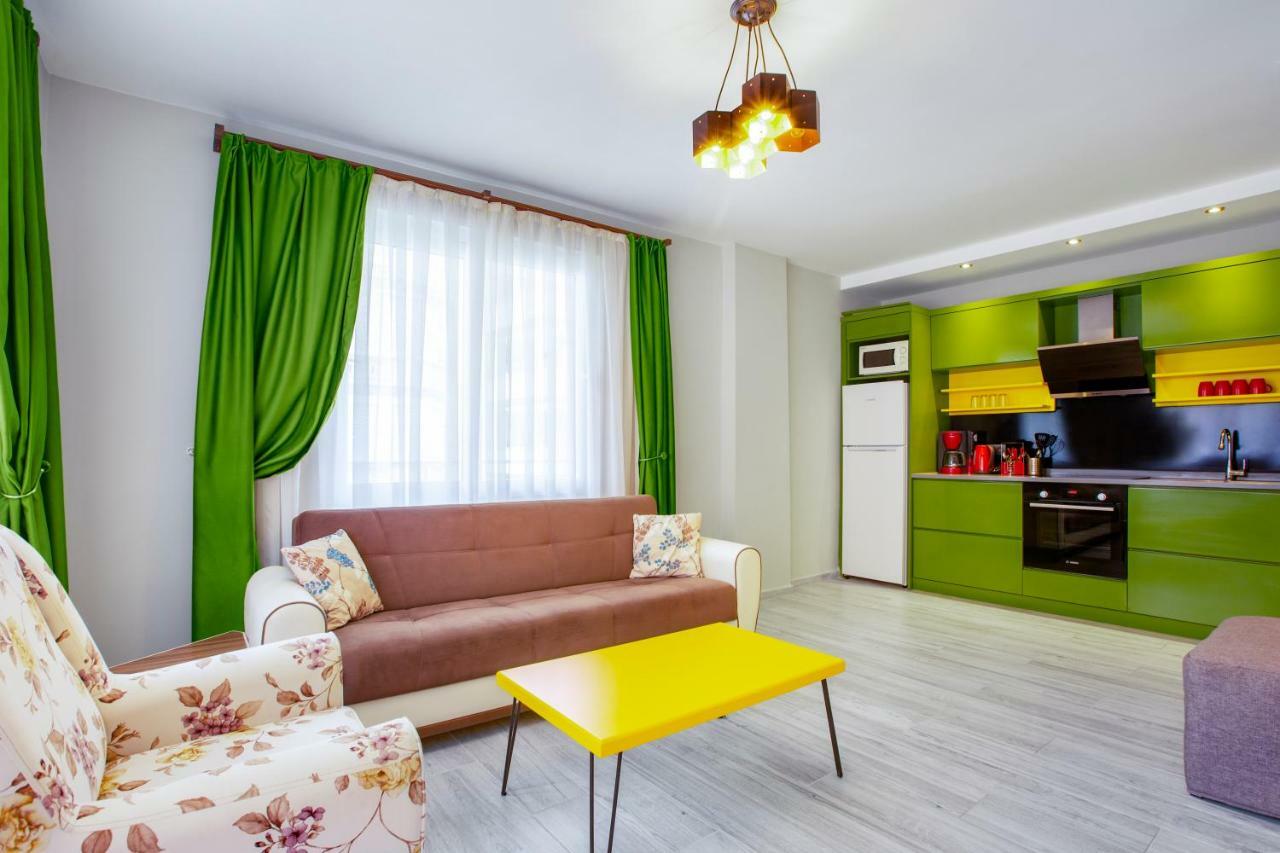 Twin Apart Hotel Alanya Exterior foto